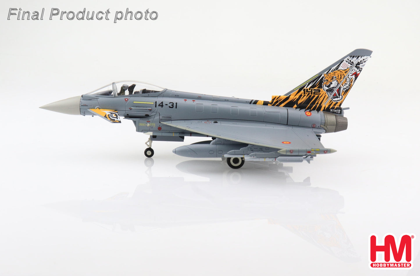 1/72 Eurofighter Typhoon 14-31 142 Squadron Spanish Air Force "NATO Tiger Meet 2018"