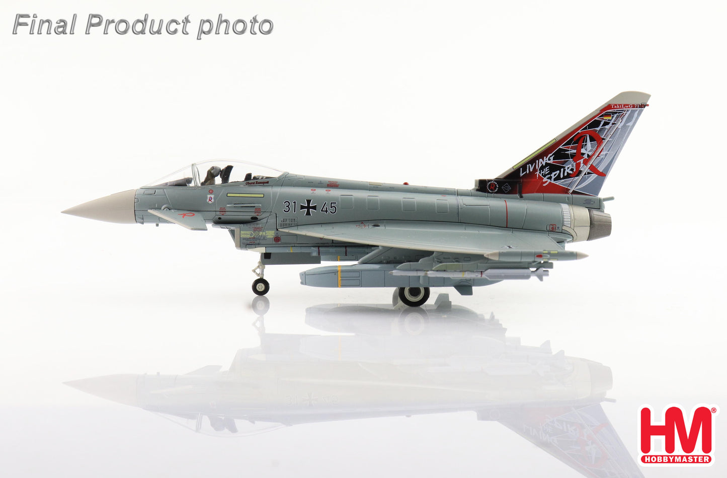 1/72 Eurofighter EF-2000 31+45 Luftwaffe 2021