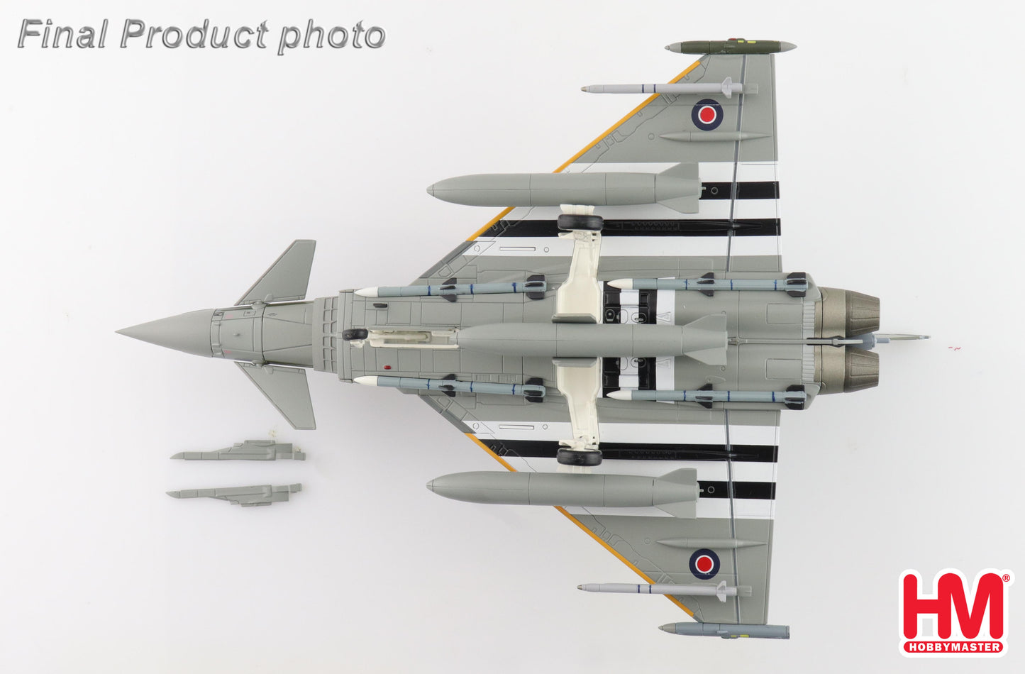 1/72 Eurofighter Typhoon FGR4 ZJ913/FM-G RAF 2024 (with 2 x ASRAAM 4 x AIM-120 3 x Fuel Tank)