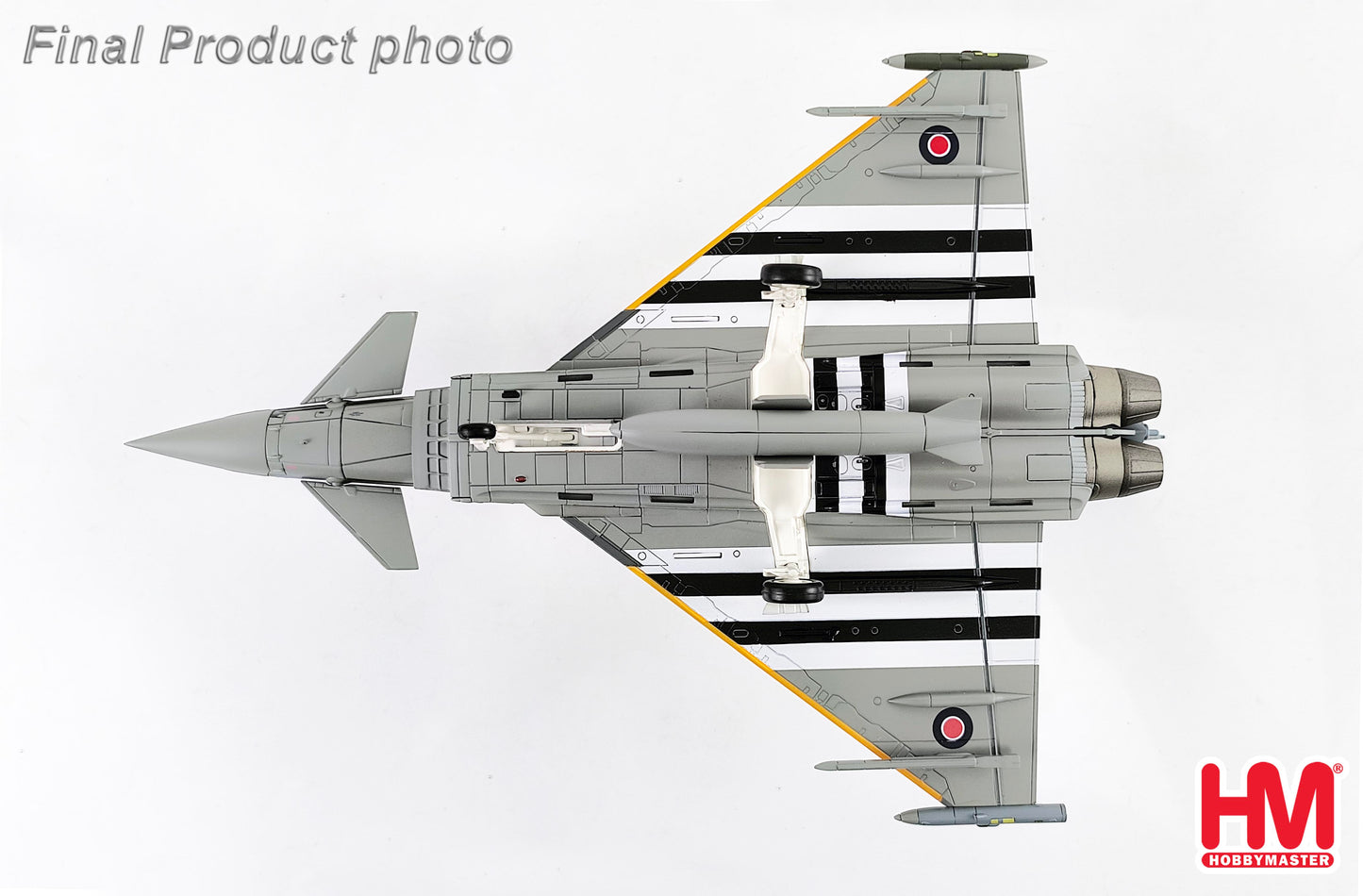 1/72 Eurofighter Typhoon FGR4 ZJ913/FM-G RAF 2024 (with 2 x Empty Pylon 1 Center Fuel Tank)
