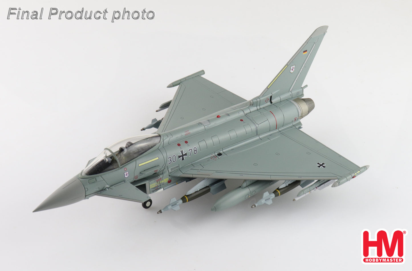 1/72 Eurofighter Typhoon 30+78 Luftwaffe 2021 (with 4 x GBU-48)