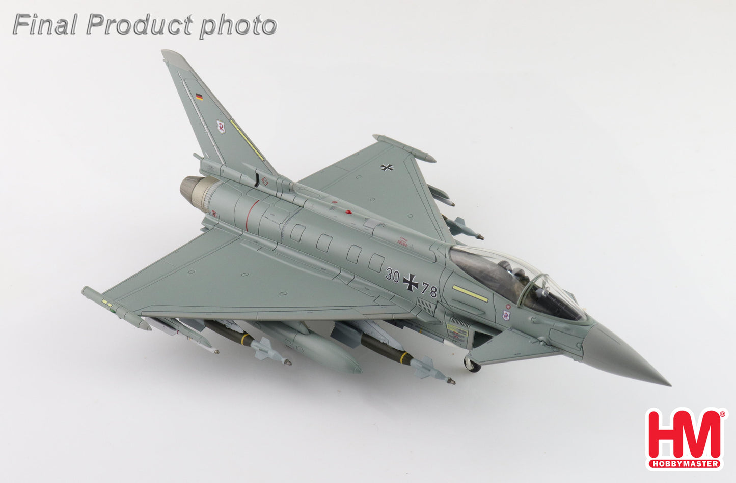 1/72 Eurofighter Typhoon 30+78 Luftwaffe 2021 (with 4 x GBU-48)