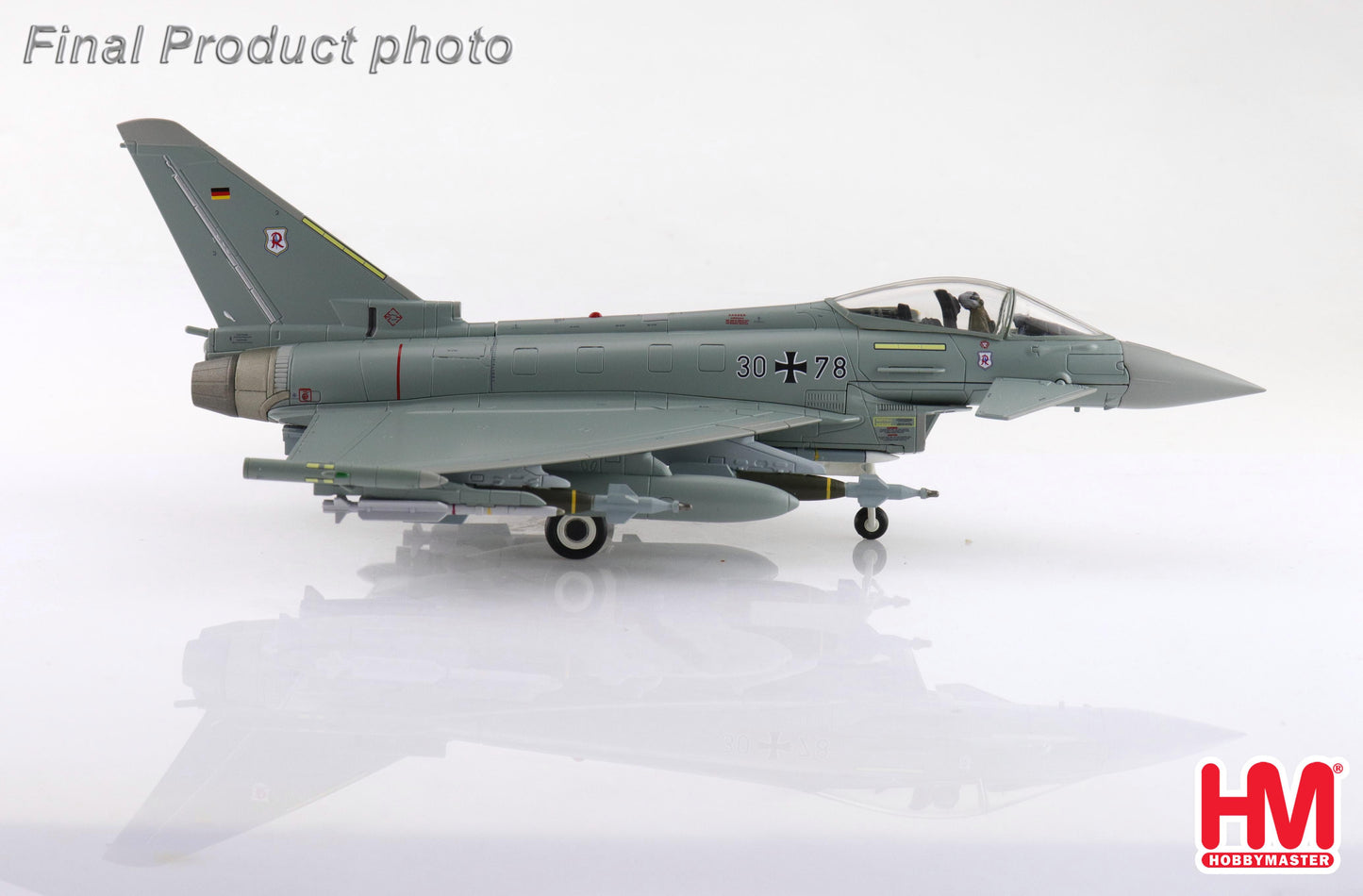 1/72 Eurofighter Typhoon 30+78 Luftwaffe 2021 (with 4 x GBU-48)