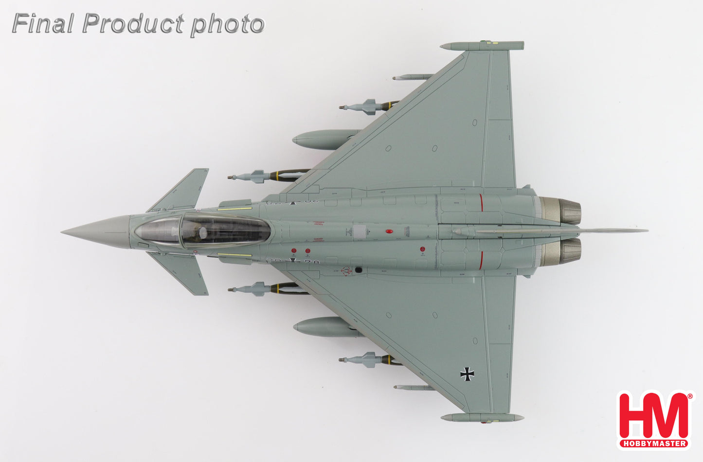 1/72 Eurofighter Typhoon 30+78 Luftwaffe 2021 (with 4 x GBU-48)