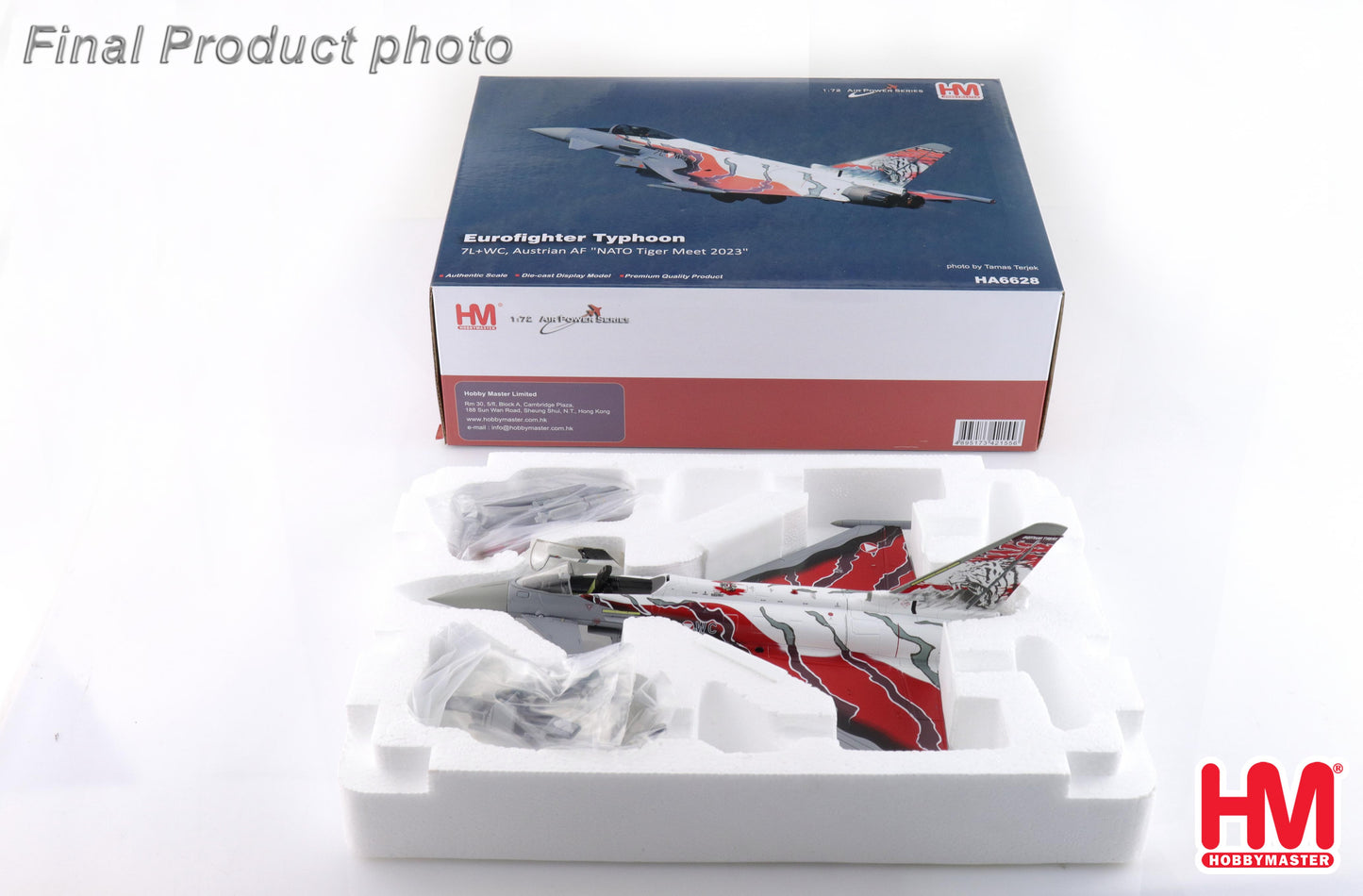 1/72 Eurofighter Typhoon 7L+WC Austrian AF "NATO Tiger Meet 2023"