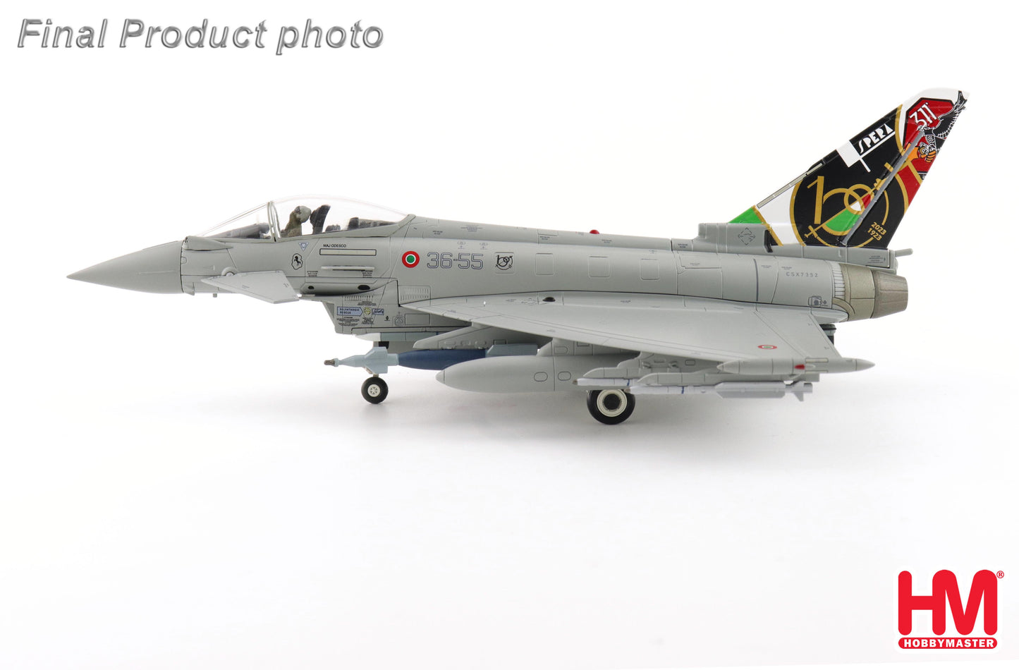 1/72 Eurofighter "Italian AF 100 Years" 36-55 Italian Air Force RIAT 2023