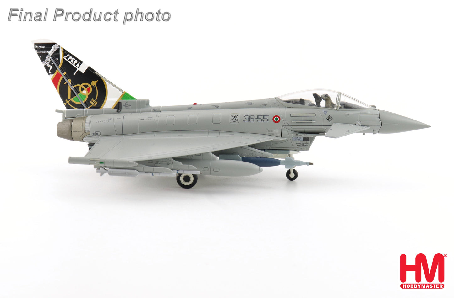 1/72 Eurofighter "Italian AF 100 Years" 36-55 Italian Air Force RIAT 2023