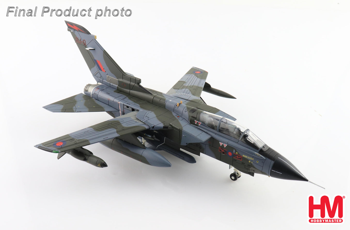 1/72 Tornado GR.1B AJ-Q/ZA456 N0. 617 Sqn "Dambusters" RAF Lossiemouth 1995 (with 2 x Sea Eagle Missiles)