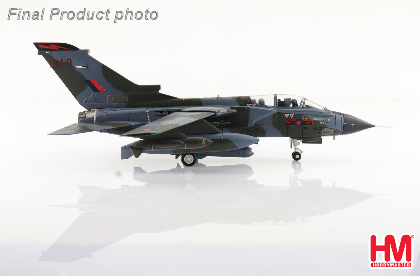 1/72 Tornado GR.1B AJ-Q/ZA456 N0. 617 Sqn "Dambusters" RAF Lossiemouth 1995 (with 2 x Sea Eagle Missiles)