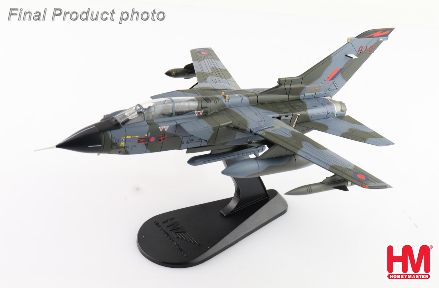 1/72 Tornado GR.1B AJ-Q/ZA456 N0. 617 Sqn "Dambusters" RAF Lossiemouth 1995 (with 2 x Sea Eagle Missiles)
