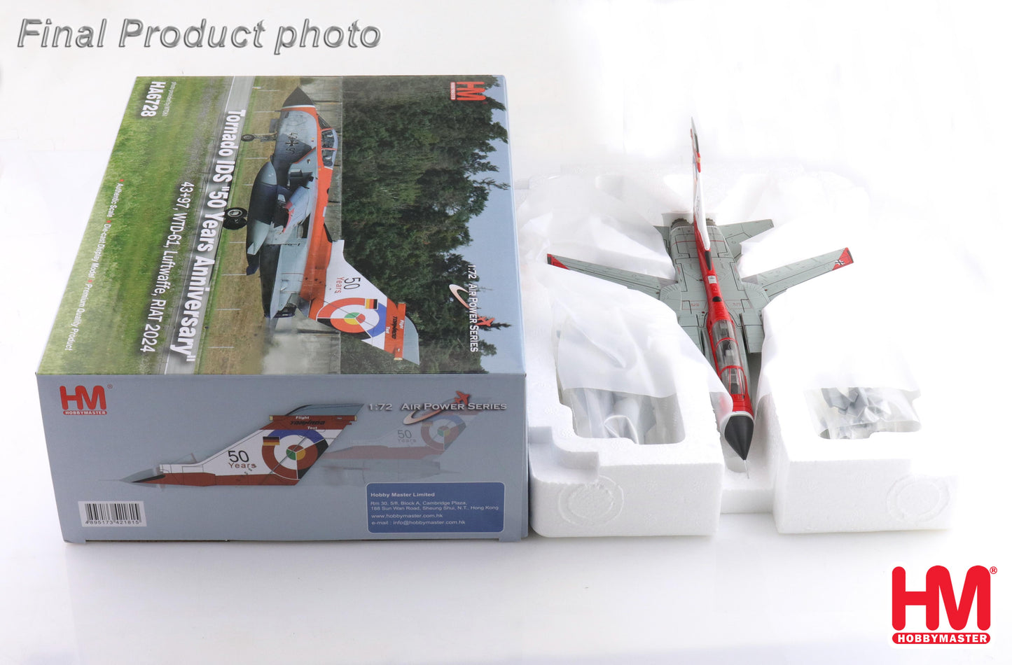 1/72 Tornado IDS "50 Years Anniversary" 43+97 WTD-61 Luftwaffe RIAT 2024