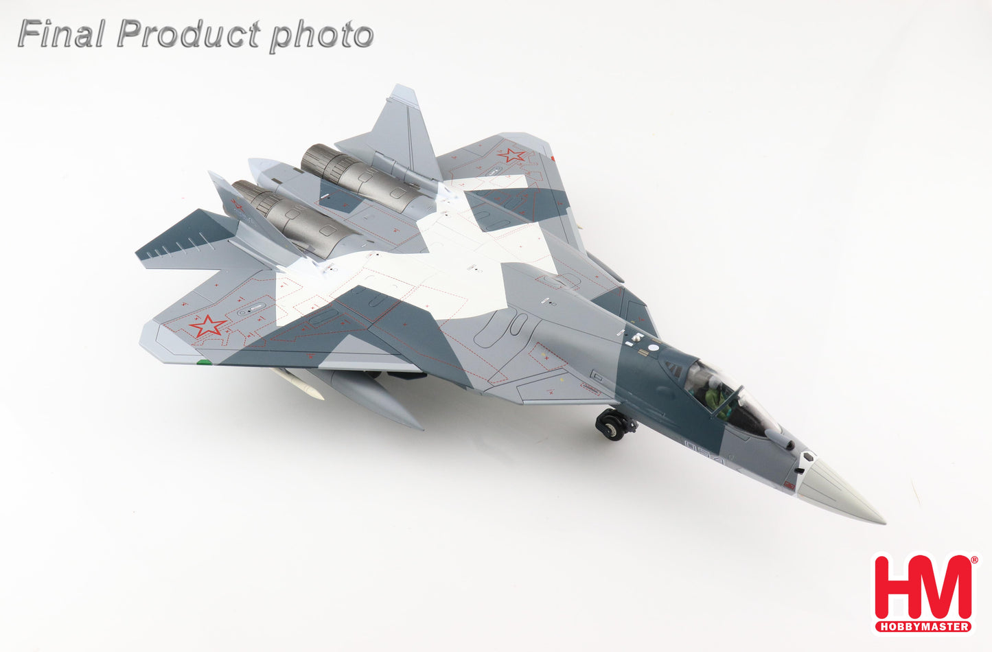 1/72 Su-57 Felon Blue 054 Russian Air Force January 2013