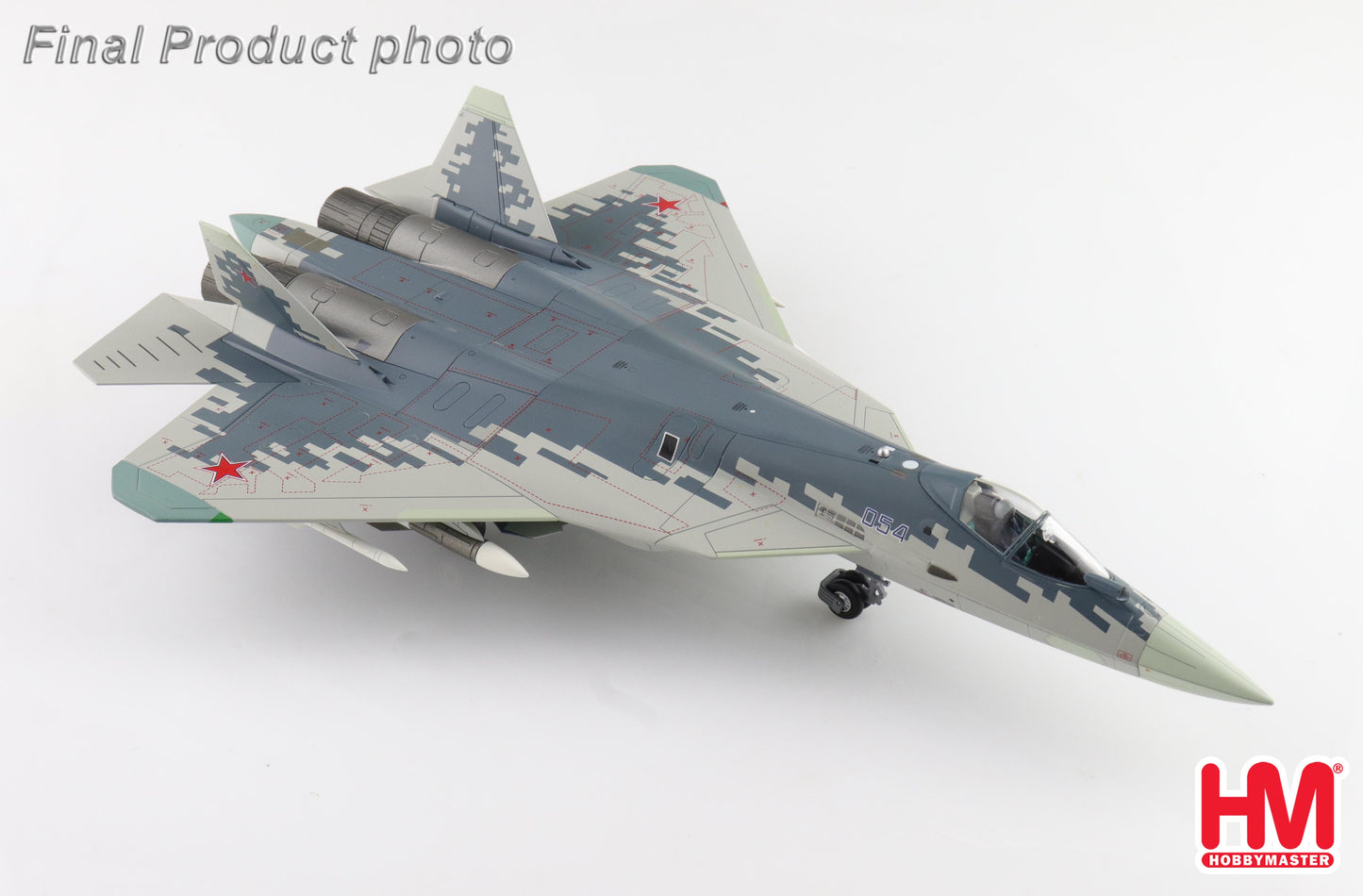 1/72 Su-57 "Zhuhai Air Show 2024" 054 Russian Air Force (with 2 x R-77 and 2 x R-37 Missiles)