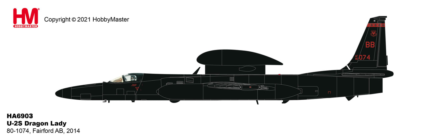 1/72 U-2S Dragon Lady USAF 80-1074/BB Fairford 2014