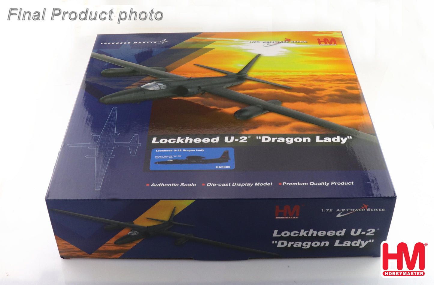 1/72 U-2S Dragon Lady 80-1083 99th ERS / 9th RW RAF Fairford2021
