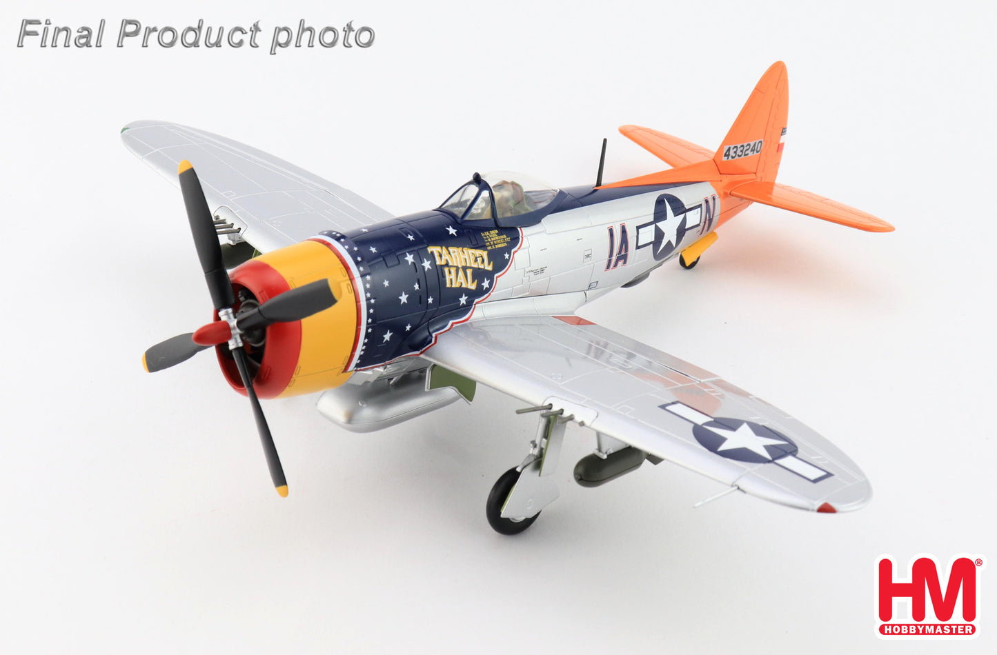 1/48 P-47D Thunderbolt "Tarheel Hal" Lt. 'Ike' David 366 FS 358 FG May 1945