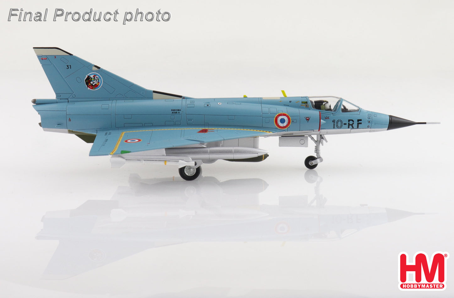 1/72 Mirage IIIC 10-RF/No.31 EC 2/10 Seine French Air Force France May 1978