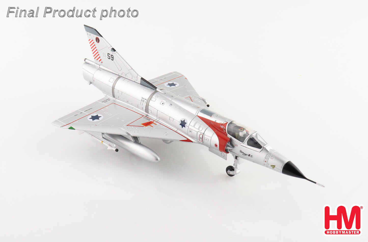 1/72 Mirage IIICJ "First Shahak Kill" No. 59 flown by Yoram Agmon 101 Squadron IAF Hatzor Air Base July 1966
