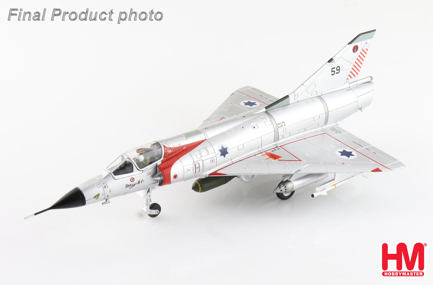 1/72 Mirage IIICJ "First Shahak Kill" No. 59 flown by Yoram Agmon 101 Squadron IAF Hatzor Air Base July 1966