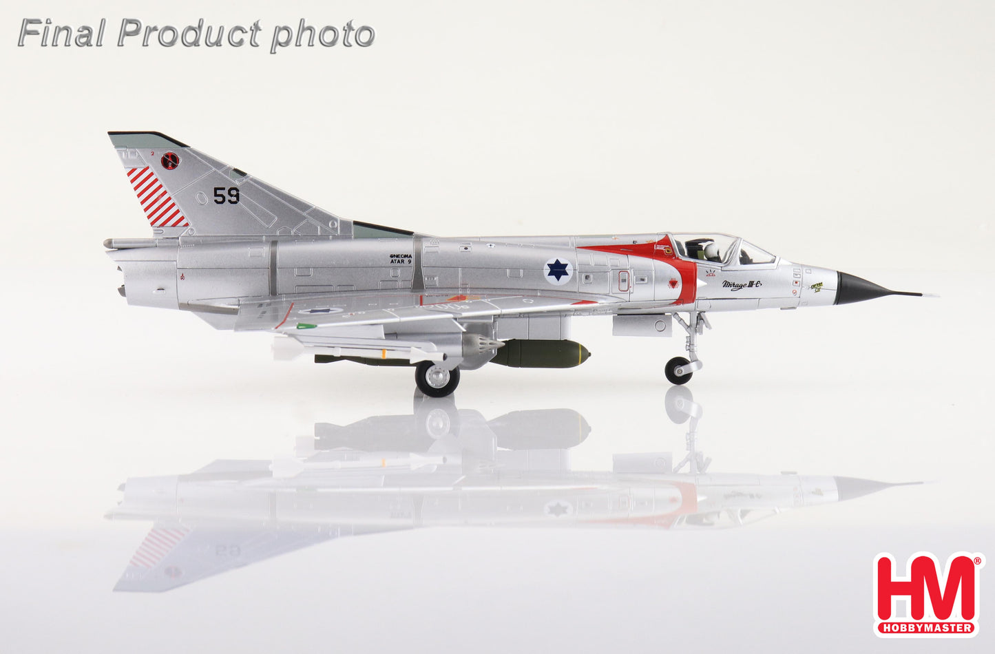 1/72 Mirage IIICJ "First Shahak Kill" No. 59 flown by Yoram Agmon 101 Squadron IAF Hatzor Air Base July 1966