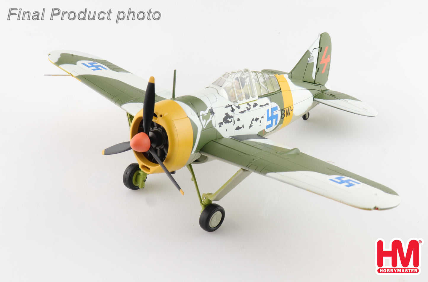 1/48 Brewster Model 239 "Buffalo" (Winter Scheme) BW364 3/LeLv 24 flown by WO Ilmari Juutilainen March 1942
