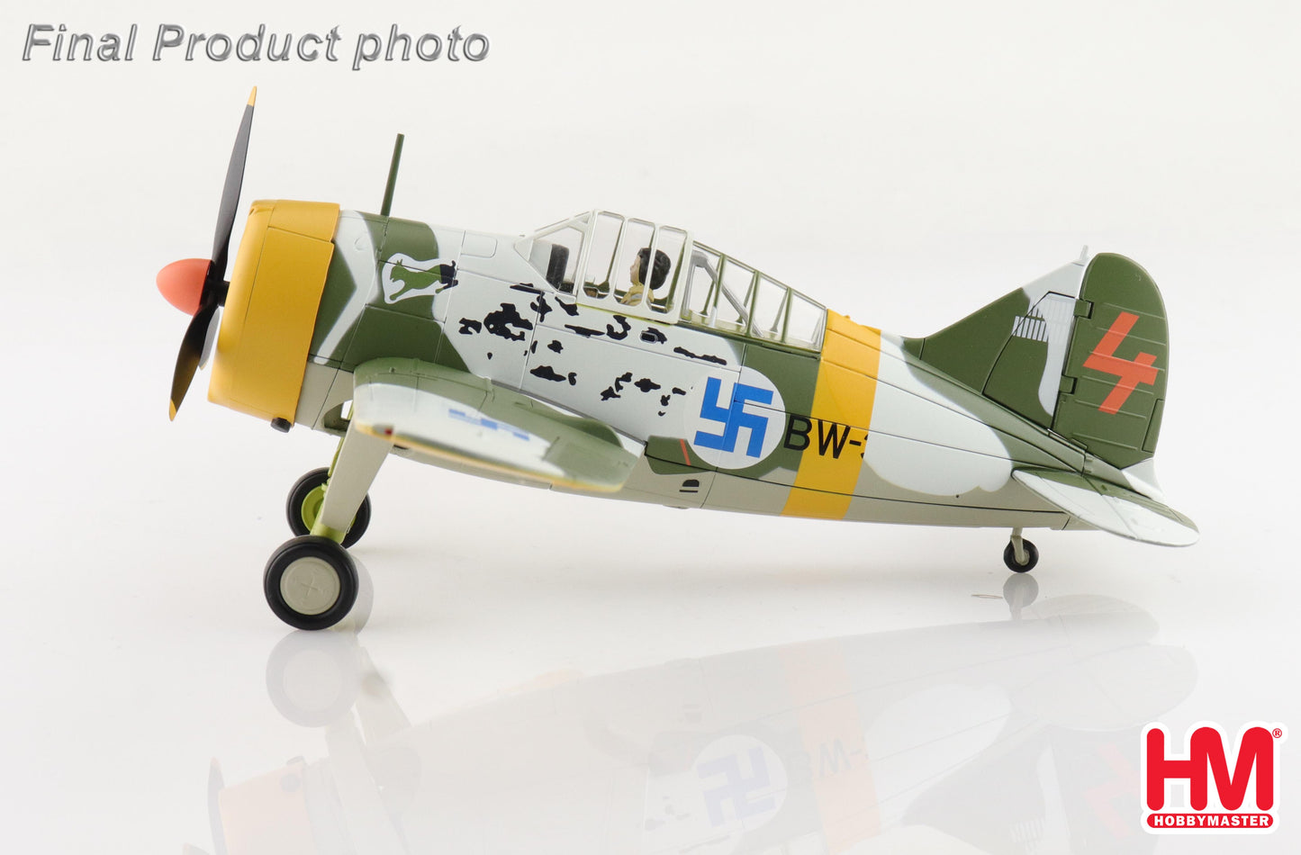 1/48 Brewster Model 239 "Buffalo" (Winter Scheme) BW364 3/LeLv 24 flown by WO Ilmari Juutilainen March 1942