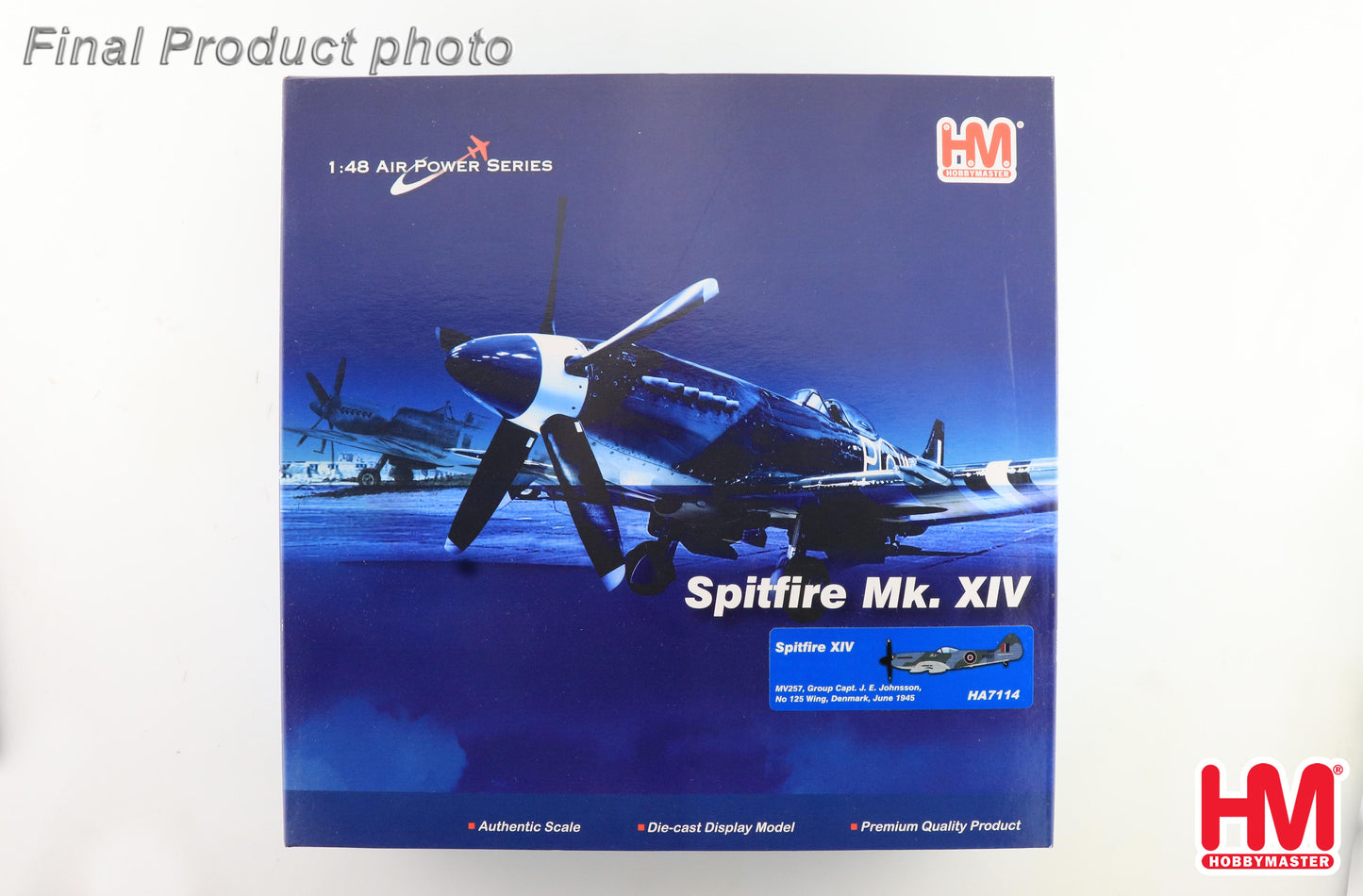 1/48 Spitfire XIV MV257 Group Capt. J. E. Johnsson No 125 Wing Denmark June 1945