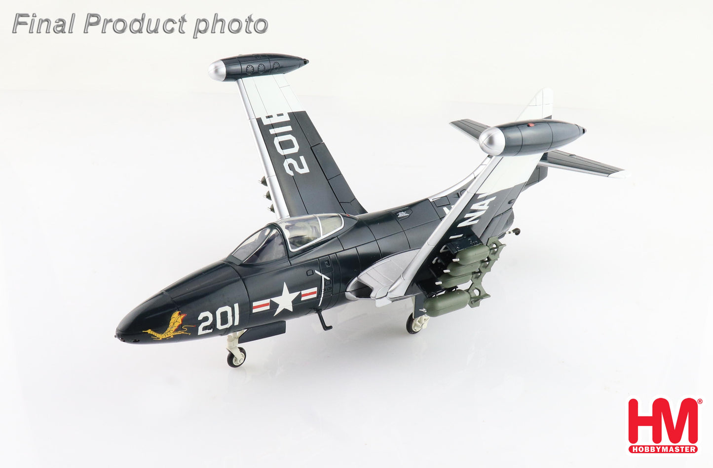 1/48 F9F-5 Panther 201/125584 VF-192 "Golden Dragon" USS Oriskany