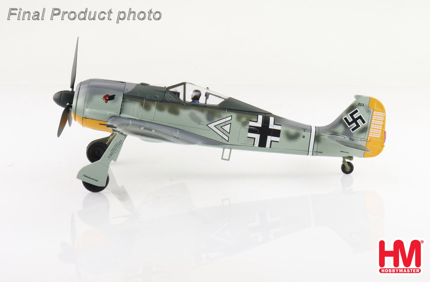 1/48 Fw-190A-3 III/JG.2 Commander Hptm. Hans Hahn WWII