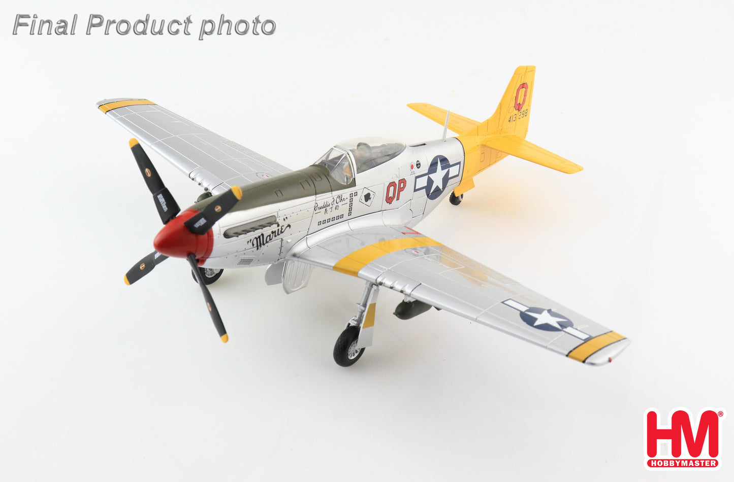 1/48 P-51D Mustang "Marie" flown by Capt. Freddie Ohr 2th FS 52th FG 1944