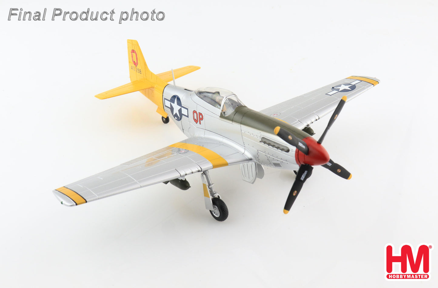 1/48 P-51D Mustang "Marie" flown by Capt. Freddie Ohr 2th FS 52th FG 1944