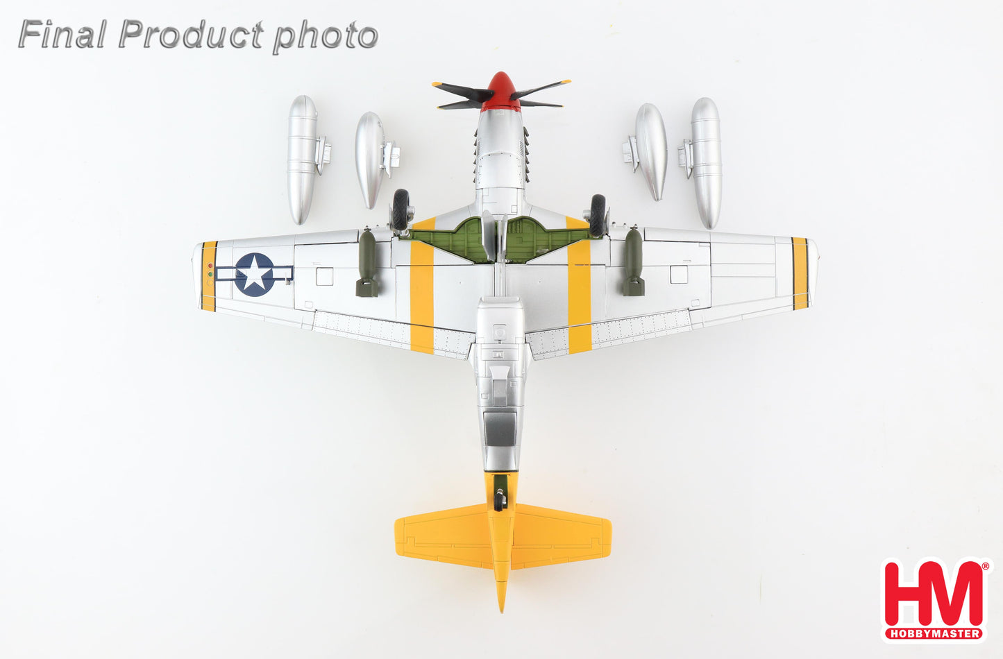 1/48 P-51D Mustang "Marie" flown by Capt. Freddie Ohr 2th FS 52th FG 1944