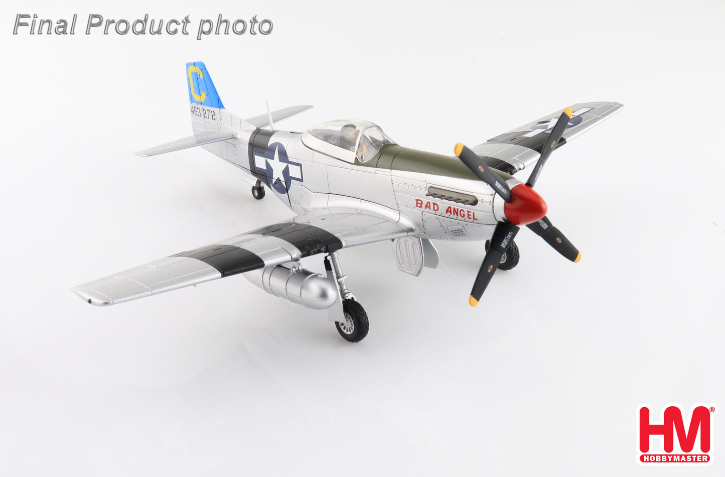 1/48 P-51D Mustang "Bad Angel" flown by Lt. Louis E. Curdes 4th FS 3rd ACG Laoag 1945