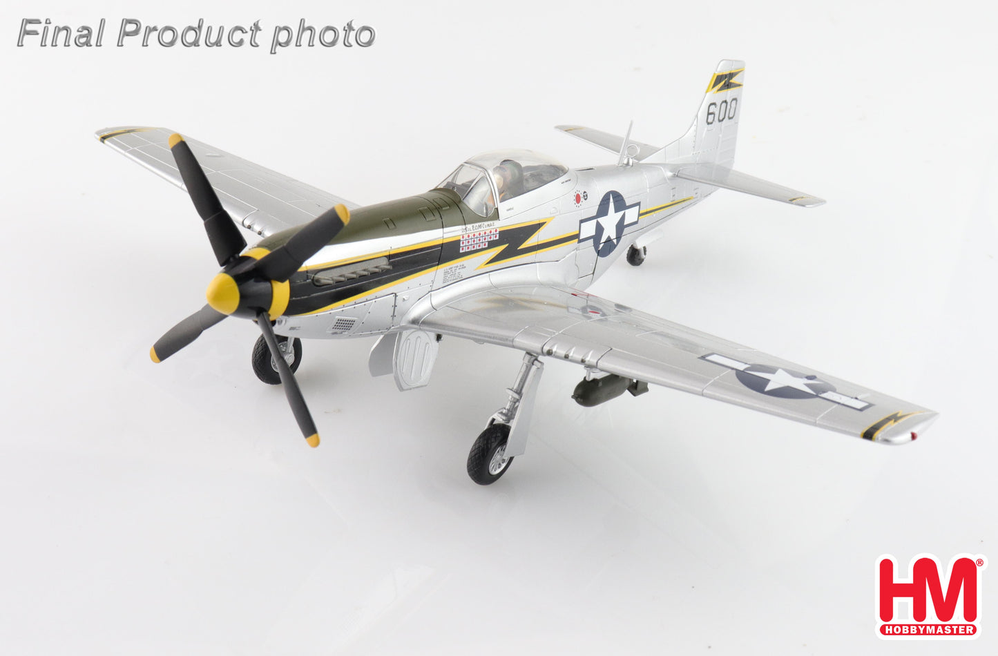 1/48 P-51D Mustang Lt. Col. Edward O. McComas 118th TRS 23rd FG USAAF Luliang China Jan 1945
