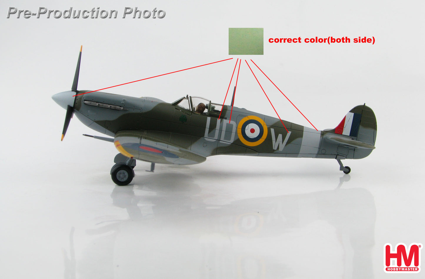 1/48 Spitfire Mk. Vb AB972/UD-W F/L Brendan "Paddy" Finucane No. 452 Sqn. RAAF RAF Kenley Oct 1941