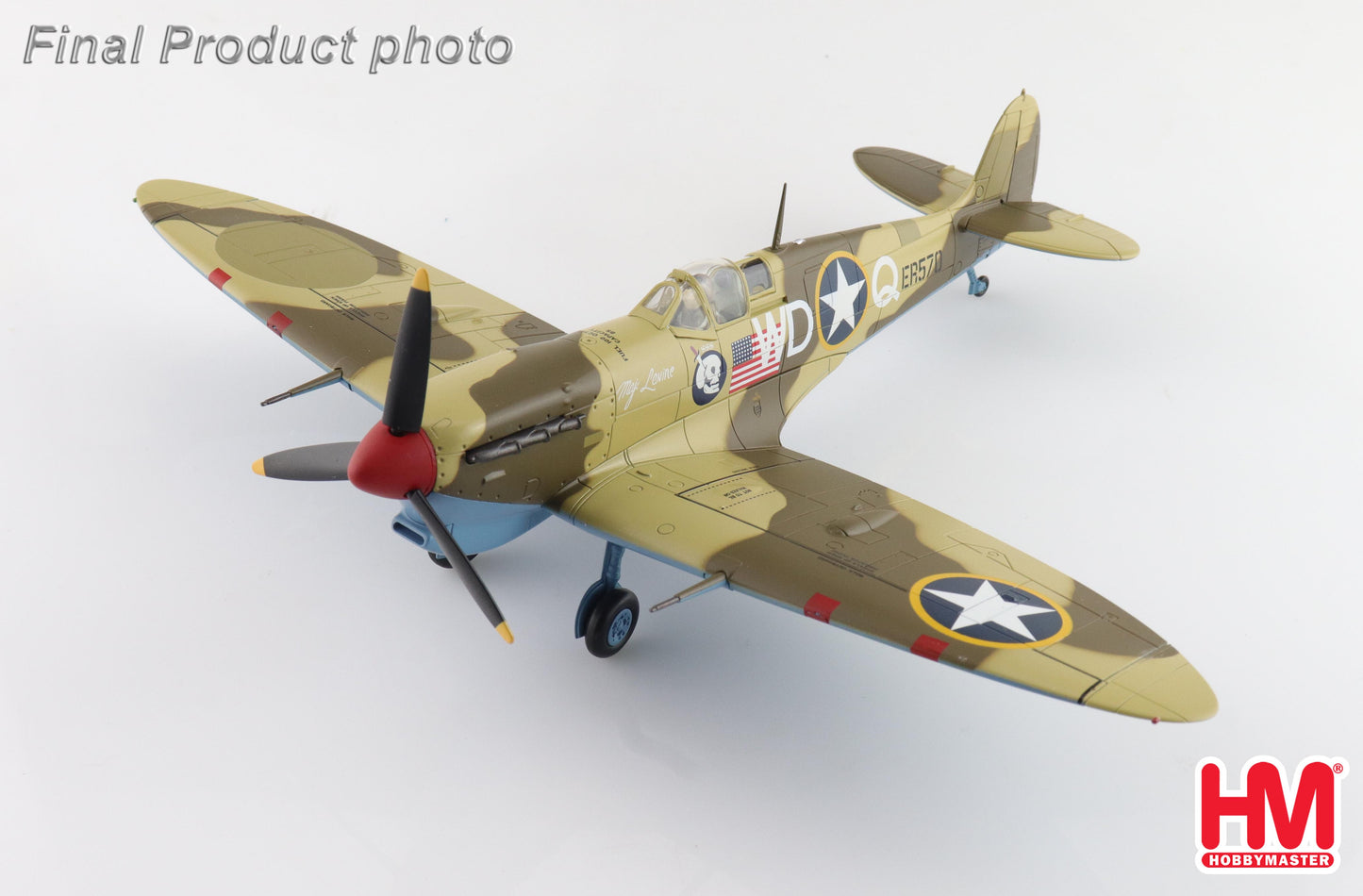 1/48 Spitfire Mk.Vb Trop ER570 4th FS 52nd FG MACAF August 1943