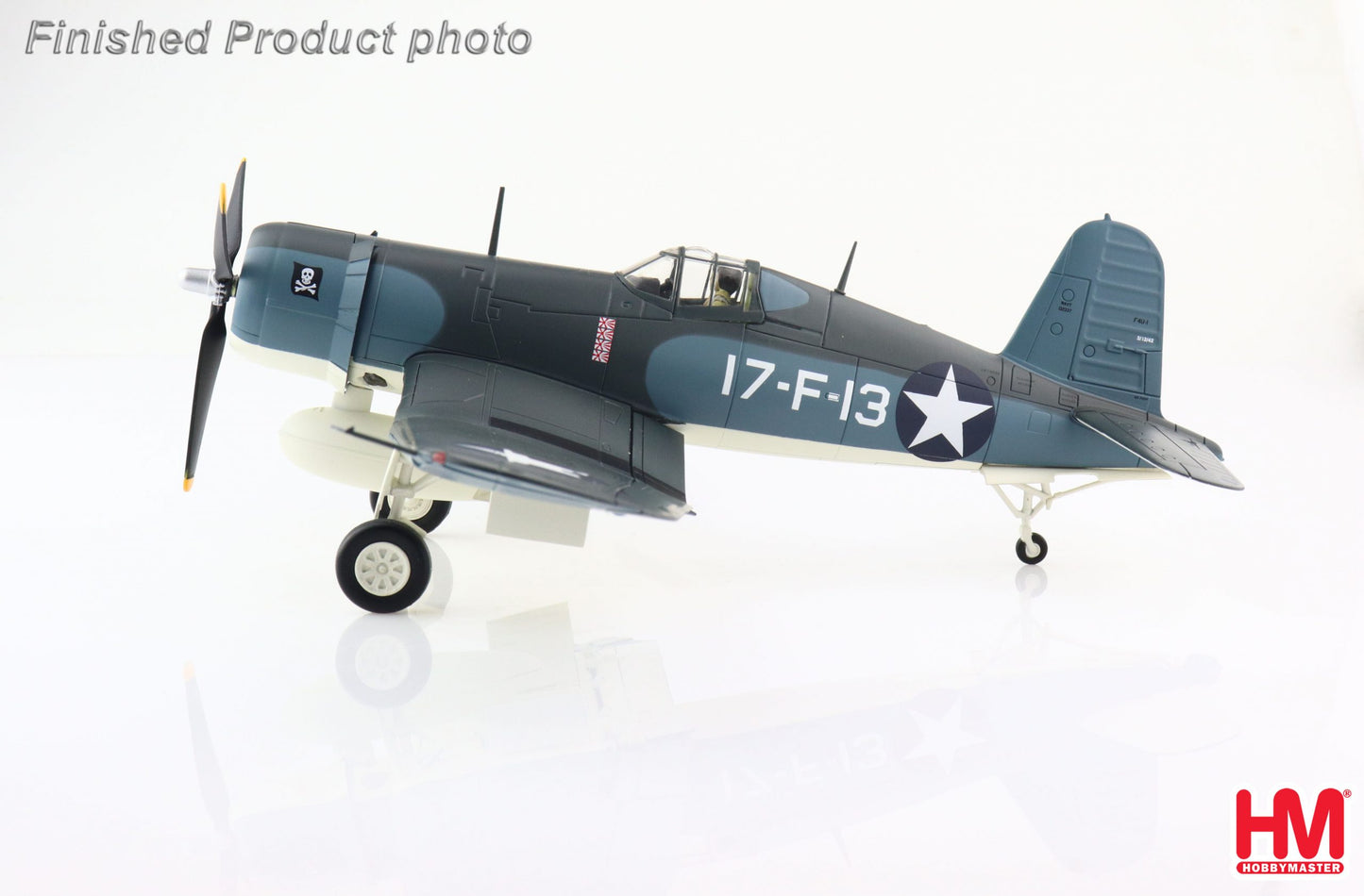 1/48 F4U-1 Corsair "Bird Cage" 17-F-13 VF-17 (Aboard USS Bunker Hill) WWII2