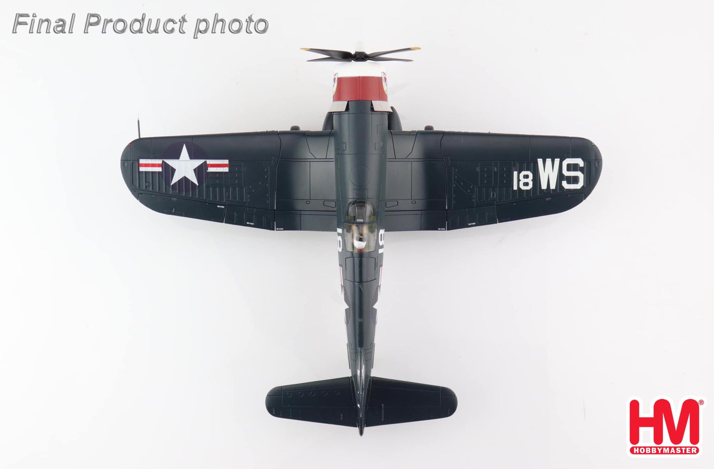 1/48 F4U-4 Corsair White 18 VMF-323 "Death Rattlers" USS Sicily June 1951 (with 8 HVAR Rockets)