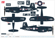 1/48 F4U-4 Corsair "Medal of Honor" White 205 flown by LTJG Thomas (Lou) Hudner VF-32 USS Leyte 4th Dec 1950