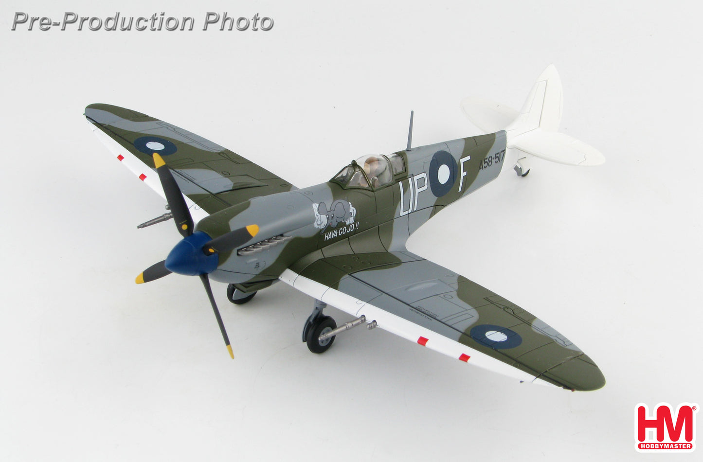 1/48 Spitfire MK. VIII "HAVA GO JO!!" Lt. Norm Smithell No. 79 Sqn. RAAF Summer 1945