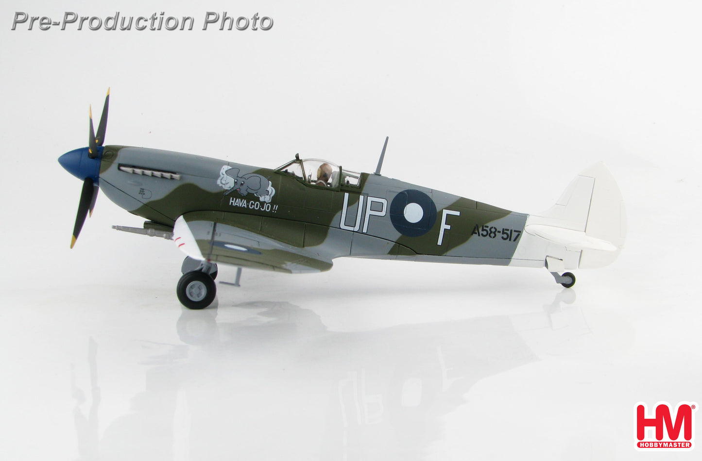 1/48 Spitfire MK. VIII "HAVA GO JO!!" Lt. Norm Smithell No. 79 Sqn. RAAF Summer 1945