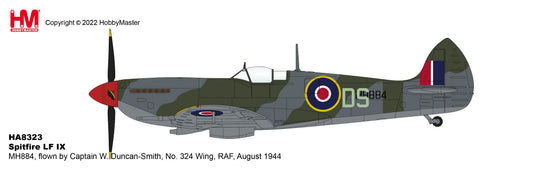 1/48 Spitfire LF IX MH884 flown by Captain W. Duncan-Smith No. 324 Wing RAF August 1944