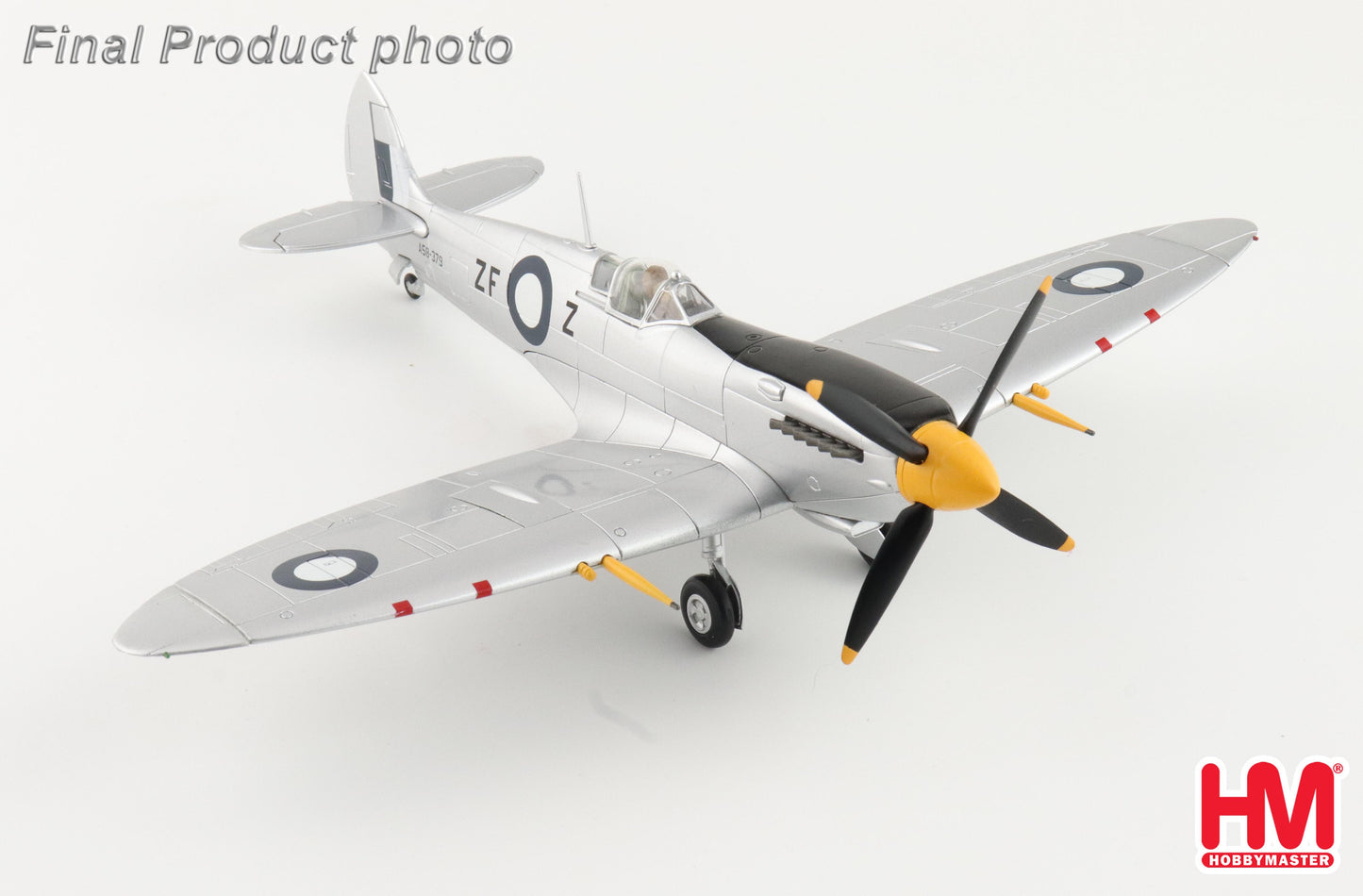 1/48 Spitfire Mk. VIII A53-379 flown by F/L David Glaser No. 549 Sqn. Strauss Airstrip Sept 1944