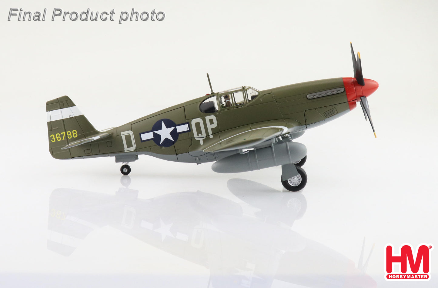 1/48 P-51B Mustang "Steve Pisanos" 36798 4th FG 334th FS May 1944