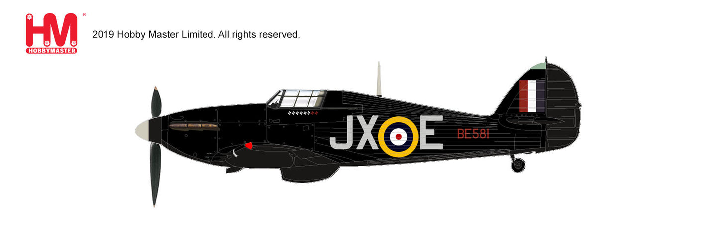 1/48 Hawker Hurricane IIc BE581 F/Lt Karel M Kuttelwascher No.1 Sqn. Tangmere 1942