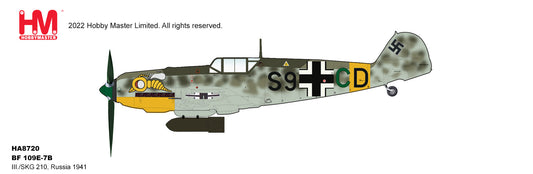 1/48 Bf-109E-7B III./SKG 210 Russia 1941
