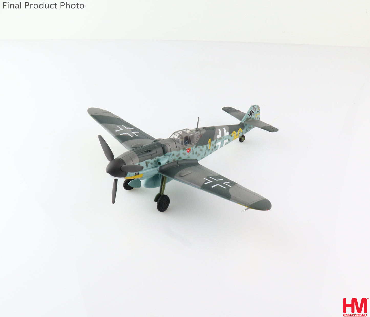 1/48 Bf-109G-6 Luftwaffe "Erich Hartmann" "Yellow 1"W.Nr. 20499 9./JG 52 Oct 1943