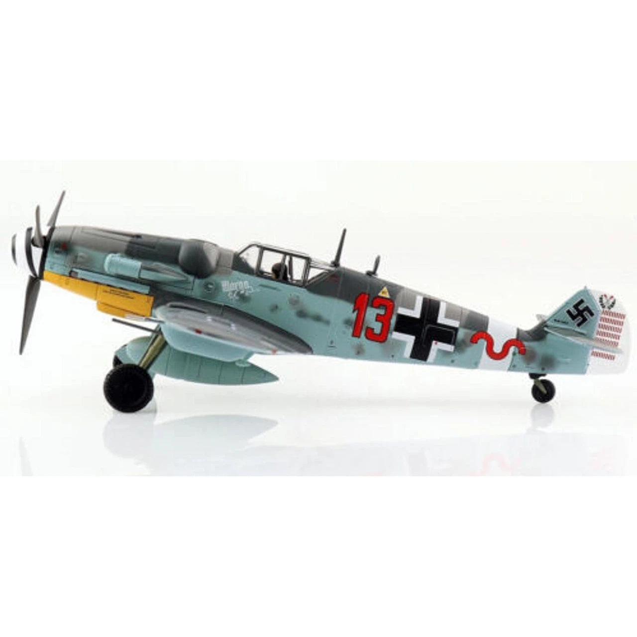1/48 Bf-109G6  Heinrich Bartels  Red 13 W.Nr. 27169 11./JG 27 Greece Nov 1943