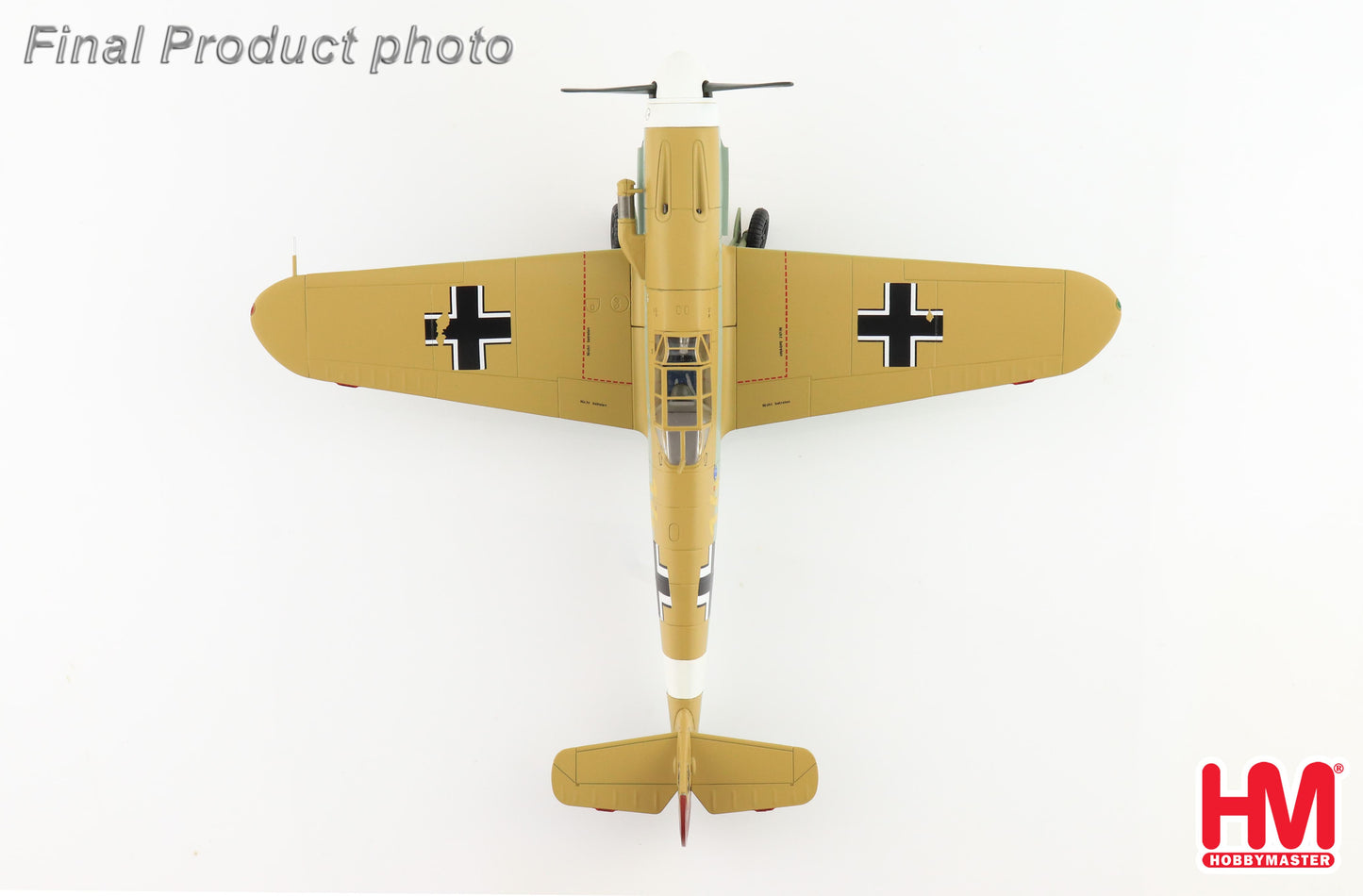 1/48 Bf-109F-4 Trop "Star of Africa" flown by Lt. Hans-Joachim Marseille 3./JG 27 Libya Feb 1942