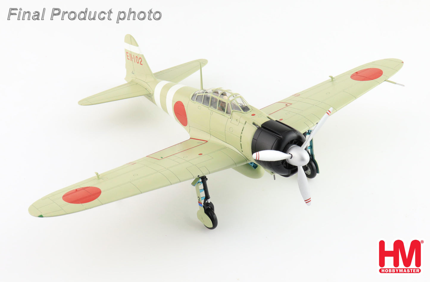 1/48 Japan A6M2 ZeroType 21 EII-102 PO 1st Class Testsuzo Iwamoto Carrier Zuikaku Dec 1941 "Pearl Harbour"